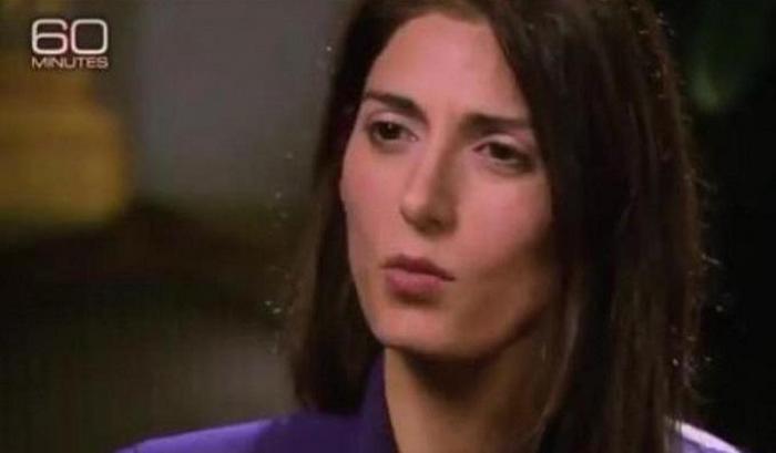 Virginia Raggi intervistata dalla Cbs