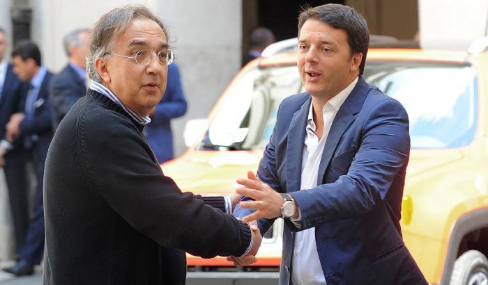 Renzi e Marchionne