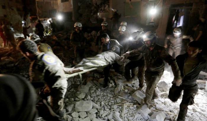 Bombe a Idlib