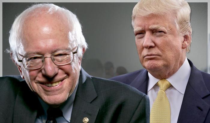 Sanders e Trump
