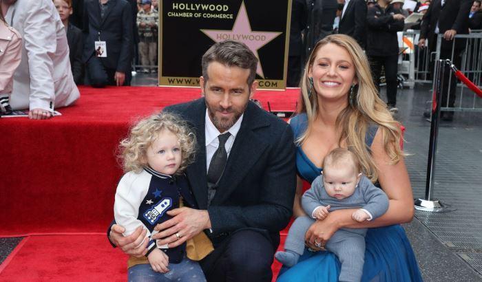 Ryan Reynolds e famiglia