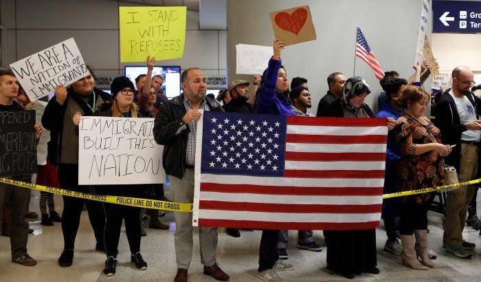 Proteste contro Trump