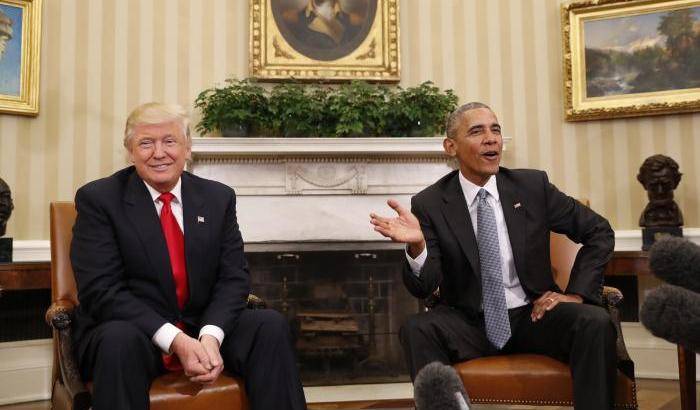 Trump e Obama