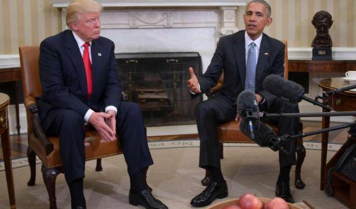 Trump e Obama