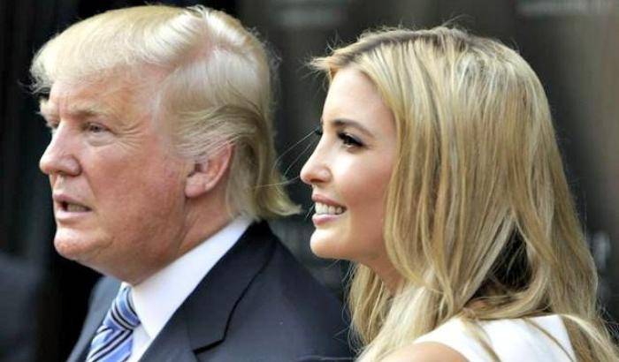 Trump con la figlia Ivanka