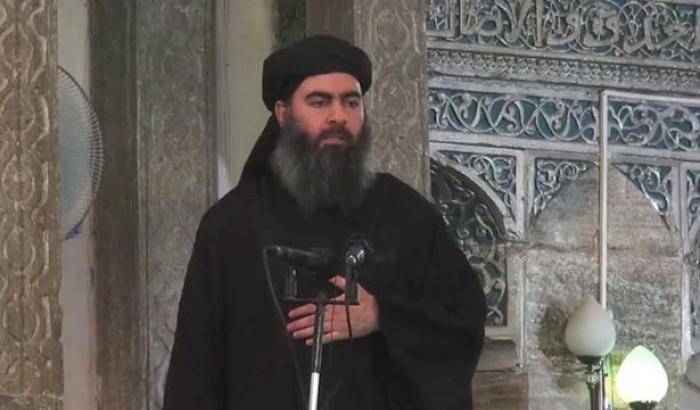 0349D0-abu-bakr-al-baghdadi-immagine-d-archivio Abu Bakr al-Baghdadi, immagine d'archivio