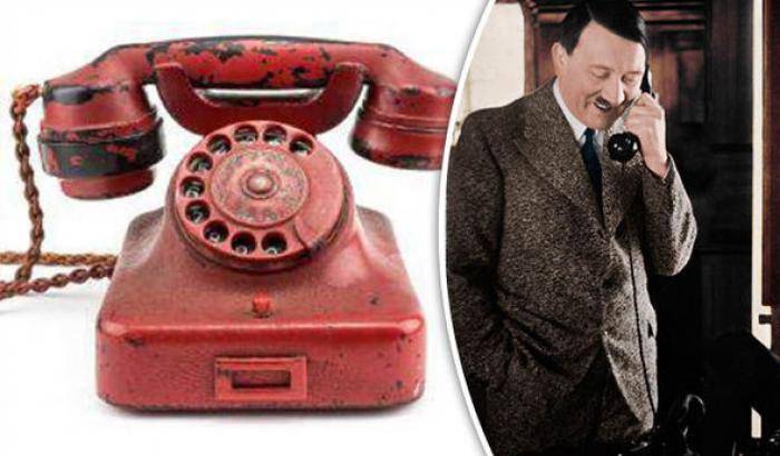 Il telefono rosso appartenuto a Adolf Hitler