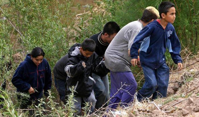 Migranti arrivati dal Messico