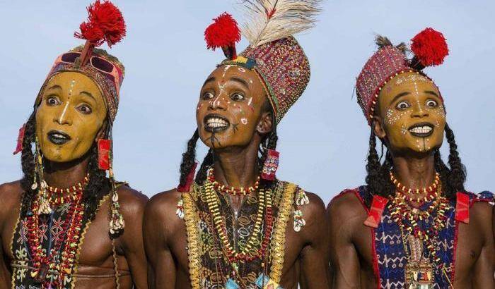 Ciad, così i giovani Wodaabe competono per amore