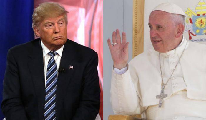 Trump lo xenofobo evita di incontrare Papa Francesco