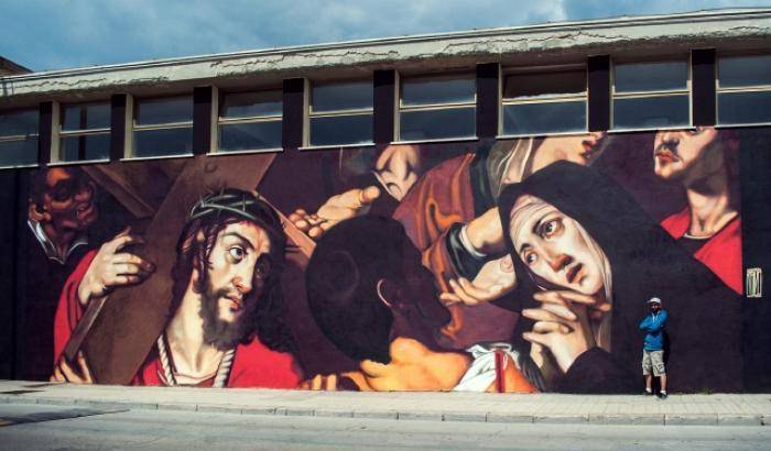 Scipione Pulzone risplende sui muri di Gaeta grazie al writer Ravo