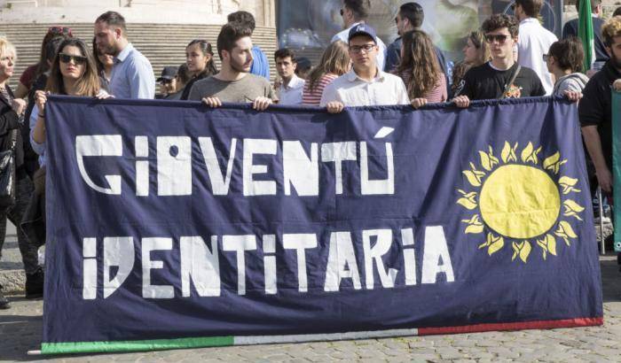 Militanti di Gioventù Identitaria