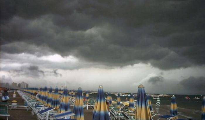 In arrivo forti temporali al Nord, nel centro sud caldo e siccità