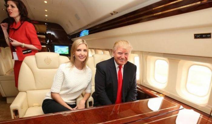 Trump con la figlia Ivanka