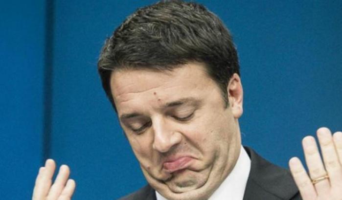 Il segretario del Pd Renzi