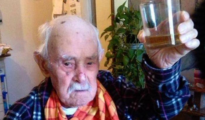Valerio Piroddi, 111 anni, l'uomo più vecchio d'Italia