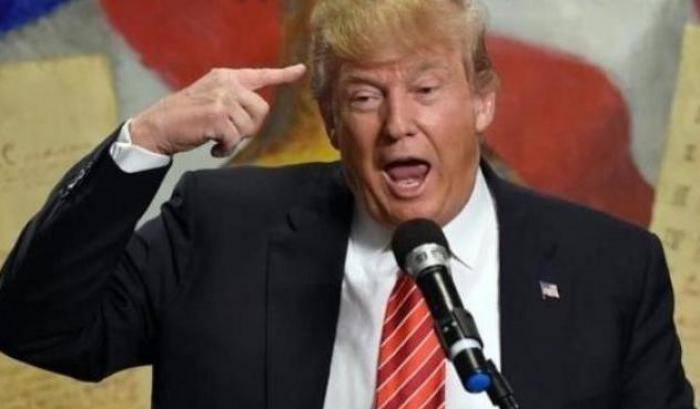 Donald Trump, al Kennedy Center for the Performing Arts a Washington, è intervenuto contro i falsi media