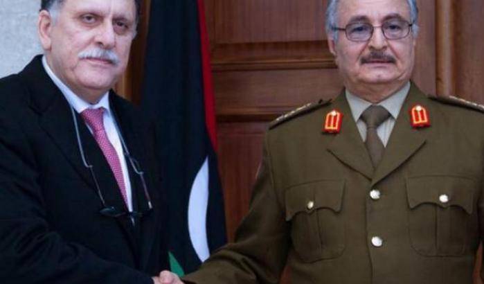 0004A12B-al-serraj-contro-haftar al-Serraj contro Haftar