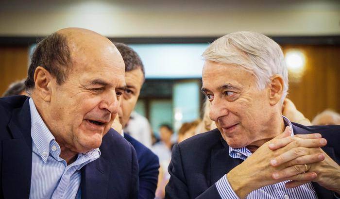 Pier Luigi Bersani e Giuliano Pisapia