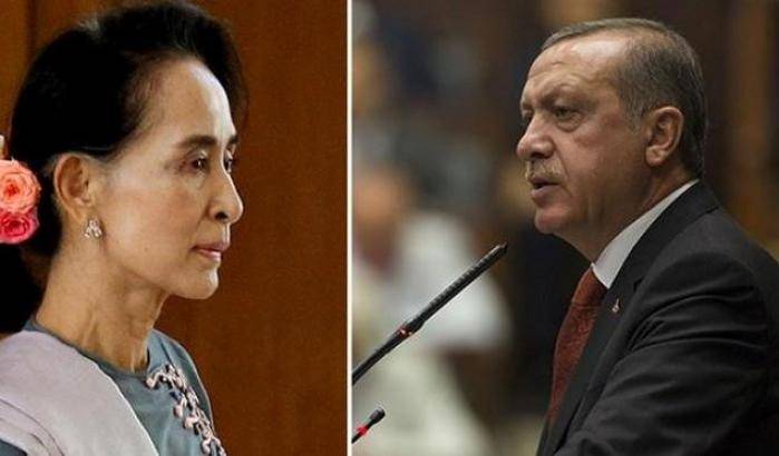 Aung San Suu Kyi e Erdogna