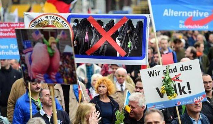 L'Afd in piazza