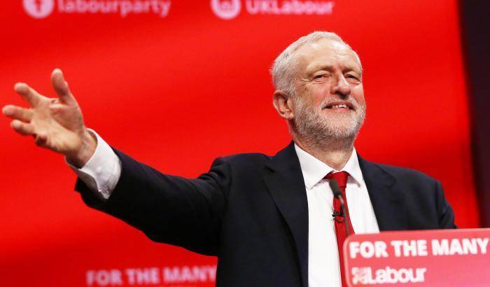 0004AF23-il-leader-dell-opposizione-in-gran-bretagna-jeremy-corbyn Il leader dell'opposizione in Gran Bretagna, Jeremy Corbyn