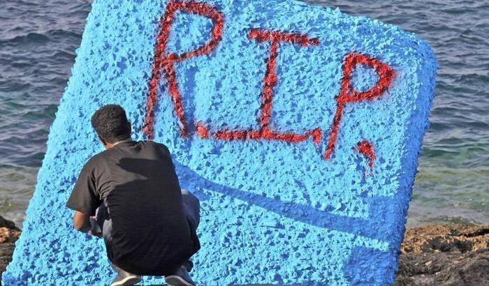 Il ricordo delle vittime a Lampedusa