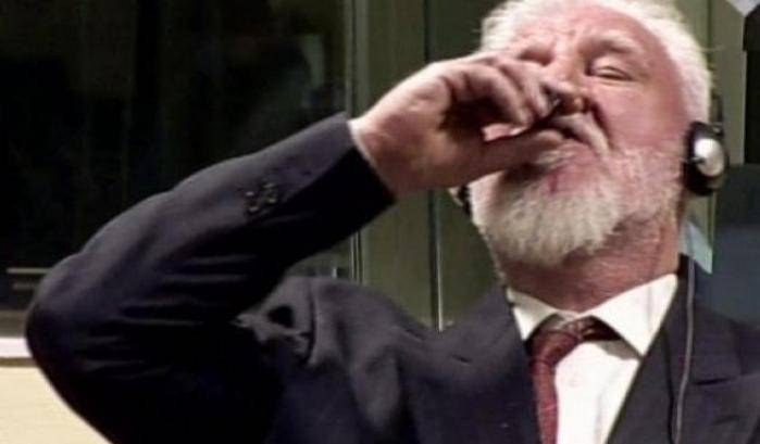 Slobodan Praljak ha usato il cianuro per togliersi la vita