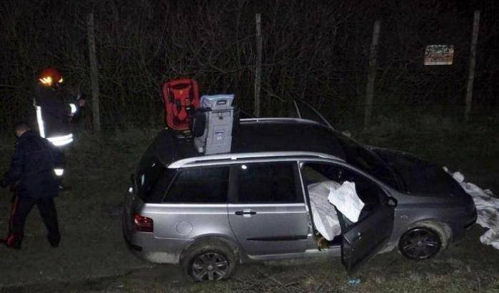 La scena dell'omicidio