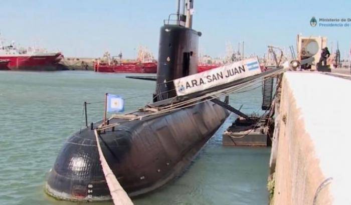 Si cerca il sottomarino argentino San Juan