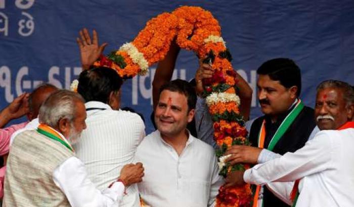 La proclamazione di Rahul Ghandi alla guida del Congress party