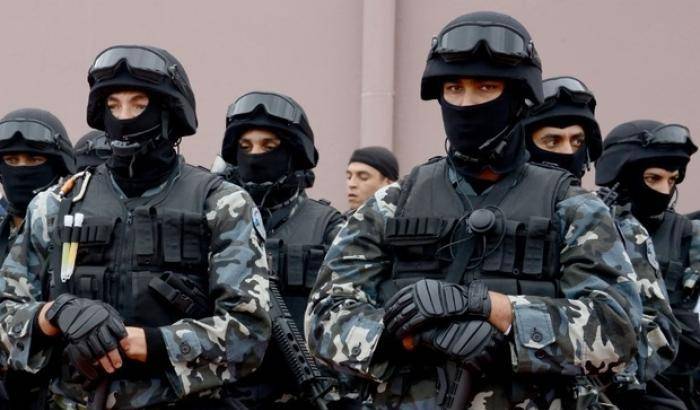 Unità speciali della polizia tunisina