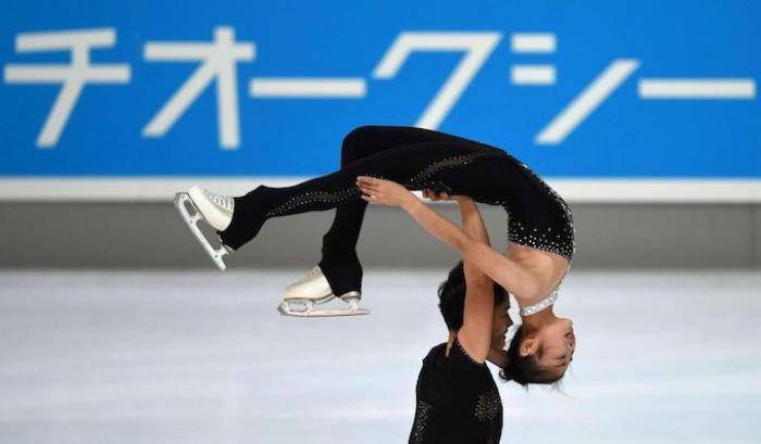 Ryom Tae-Ok e Kim Ju-Sik, pattinatori olimpici nordcoreani