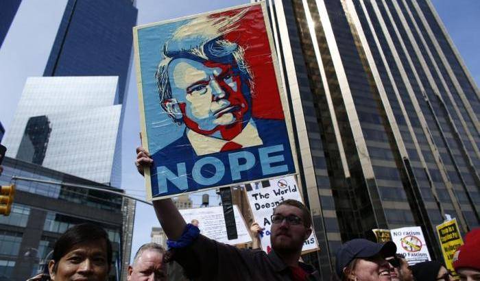 Proteste contro Trump