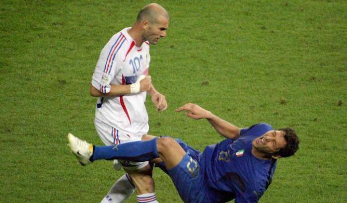 La testata di Zinedine Zidane a Marco Materazzi