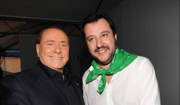 Silvio Berlusconi e Matteo Salvini