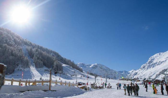 La stazione sciistica della Val d'Isére