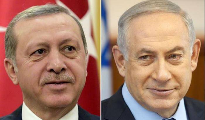 Erdogan e Netanyahu