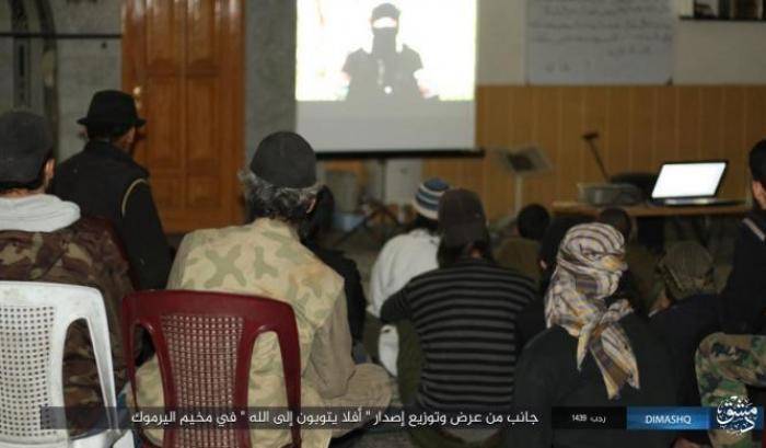 0004E03C-un-gruppo-di-sostenitori-dell-isis-a-sud-di-damasco Un gruppo di sostenitori dell'Isis a sud di Damasco
