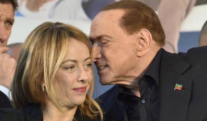 Meloni e Berlusconi