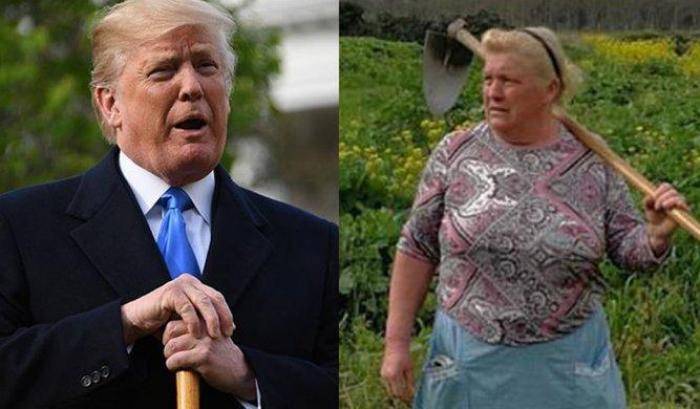 Trump e Dolores Leis