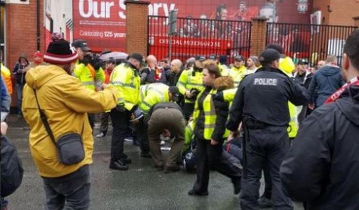 Scontri prima di Liverpool Roma