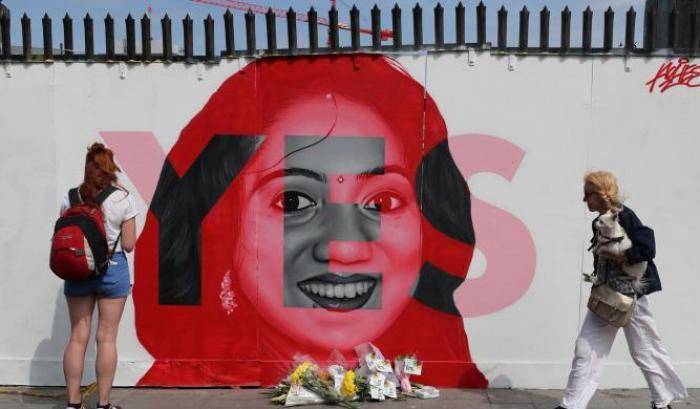 Il murales di Savita Halappanavar
