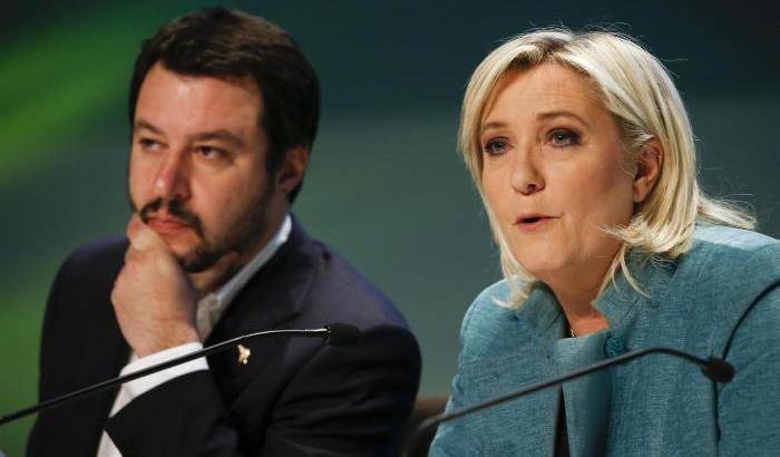 0004E8C6-matteo-salvini-e-marine-le-pen Matteo Salvini e Marine Le Pen