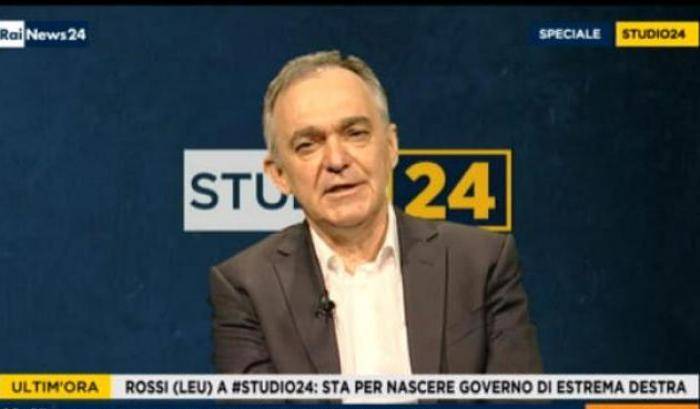 Rossi (LeU): "Questo governo è di estrema destra a matrice Salvini"