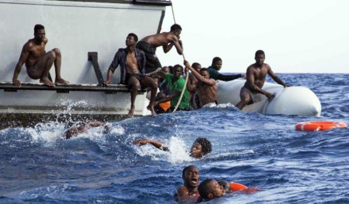 Migranti -immagine d'archivio