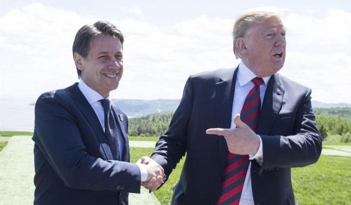 Sovranisti italiani: ma vassalli quando si deve obbedire al 're' Trump