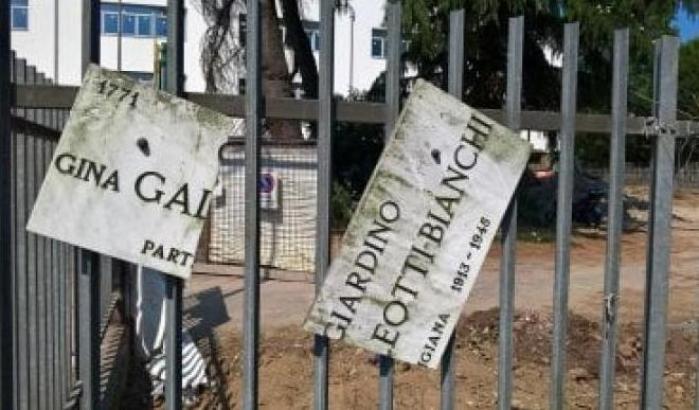 Provocazione fascista: distrutta la targa in ricordo della partigiana Lia