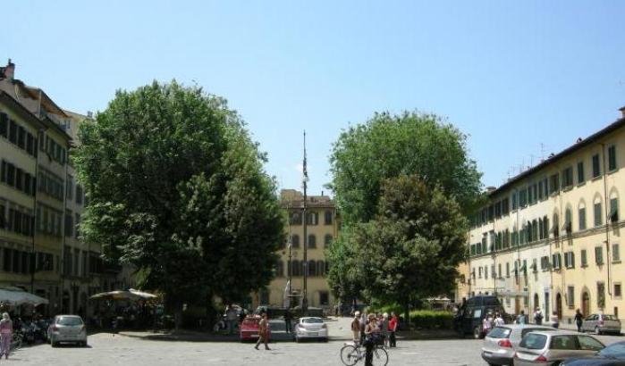 Piazza Santo Spirito a Firenze