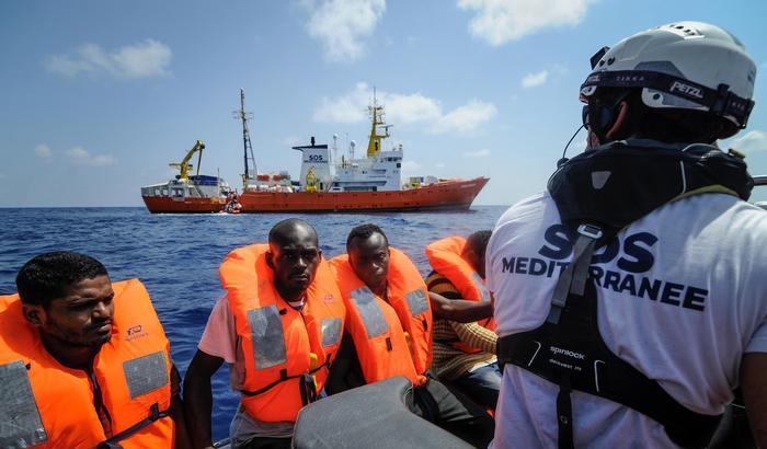 0004FC4A-migranti-immagine-d-archivio Migranti -immagine d'archivio